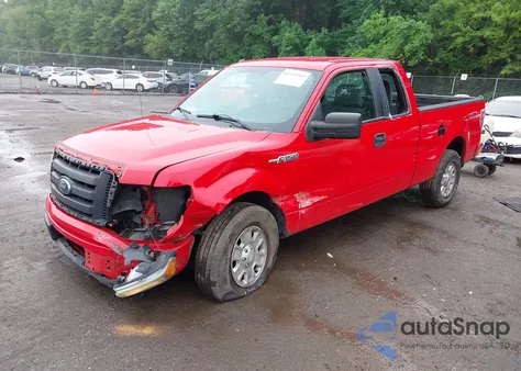 2011 Ford F150 Stx из США, поврежденный, VIN 1FTEX1CMXBFA36512